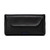 iPhone 14 13 12 (Standard and Pro models) Black Leather Pouch Executive Belt Clip Horizontal