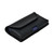 iPhone 17Pro and 17Air -Small- Fits w/ Slim MagSafe Style Cases - Premium Black Leather, Horizontal Belt Holder, Magnetic Closure HD Rotating Belt Clip