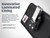 iPhone 17Pro and 17Air -Small- Fits w/ Slim MagSafe Style Cases - Premium Black Leather, Horizontal Belt Holder, Magnetic Closure HD Rotating Belt Clip