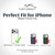 iPhone 17Pro and 17Air -Small- Fits w/ Slim MagSafe Style Cases - Premium Black Leather, Vertical Belt Holder, Magnetic Closure, HD Rotating Belt Clip