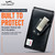 iPhone 17 ProMax, 17 Plus -Small- Fits w/ Slim MagSafe Style Cases, Premium Black Leather, Vertical Belt Holder, Magnetic Closure HD Rotating Belt Clip