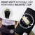 iPhone 18 Pro / 17 Pro Belt Clip -Large- Premium Black Nylon Horizontal Belt Holder with Magnetic Closure, Fits Defender Bulky Cases, HD Rotating Clip