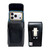 iPhone 17Pro and 17Air -Large- Fits w/ Defender Bulky Style Cases, Premium Black Leather, Vertical Belt Holder, Magnetic Closure HD Rotating Belt Clip