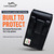 iPhone 18 ProMax / 17 ProMax Belt Holder -Large- Premium Black Leather Vertical Belt Loop Clip, Magnetic Closure Fits Defender Bulky Cases, Leather Wrapped Clip