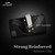 iPhone 18 Pro / 17 Pro Belt Clip -Medium- Premium Black Nylon Horizontal Belt Holder with Magnetic Closure, Fits Shockproof Commuter Cases, HD Rotating Clip