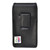 iPhone 17Pro and 17Air -Medium- Fits w/ Shockproof Commuter Style Cases, Premium Black Leather Vertical Holster, Magnetic Closure Leather Wrapped Clip