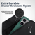 iPhone 17 ProMax, 17 Plus -Medium- Fits w/ Shockproof Commuter Style Cases, Premium Black Nylon, Horizontal Belt Holder Magnetic Closure HD Rotating Clip