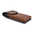 iPhone 15 14 13 12 Pro Max/Plus (Max & Plus models only), Brown Leather Pouch, Vertical Belt Holster With Executive Belt Clip