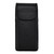 Galaxy Z Fold6 Fold 5 Fold 4 5G Thin Fit  Vertical Holster Case Black Leather Pouch with Executive Belt Clip