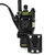 Kenwood VP8000 Viking 8000 ROTATING DUTY BELT CLIP Turtleback Carry Holder Case fits Kenwood VP8000 and Viking 8000 Radio Black Leather Holster with Heavy Duty Rotating Belt Clip