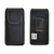 Samsung Galaxy S5 Active Vertical Leather Holster, Black Belt Clip