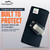 Galaxy Z Fold7 2025 with Bulky Defender Style Fit Case Horizontal Belt Case Black Nylon Pouch with Heavy Duty Rotating Belt Clip