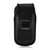 LG Envoy 3 un170 Executive Black Leather Case Phone Case with Ratcheting Belt Clip
