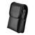 Motorola Minitor 7 Voice Pager Belt Clip Radio Phone Black Leather Pouch Holster Case Rotating Belt Clip, Magnetic Flap