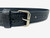 Heavy Duty Black Basket Weave Leather Belt for Men - Built in USA by Turtleback