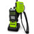 Kenwood VP8000 Viking 8000 ROTATING DUTY BELT CLIP V3 Turtleback Carry Holder Case fits Kenwood VP8000 with an Extended Battery and Viking 8000 Radio Black Leather Holster with Heavy Duty Rotating Belt Clip