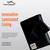 Samsung Z Fold8 -Small- Fits with Slim Style Cases - Premium Black Leather, Horizontal Belt Holder, Magnetic Closure, HD Rotating Clip