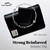 Samsung Z Fold8 -Small- Fits with Slim Style Cases - Premium Black Leather, Horizontal Belt Holder, Magnetic Closure, HD Rotating Clip