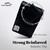 Samsung Z Fold8 -Small- Fits with Slim Style Cases, Premium Black Leather, Vertical Belt Holder, Magnetic Closure HD Rotating Belt Clip