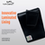 Samsung Z Fold8 -Small- Fits with Slim Style Cases, Premium Black Leather, Vertical Belt Holder, Magnetic Closure HD Rotating Belt Clip
