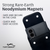 Samsung Z Fold8 -Small- Fits with Slim Style Cases, Premium Black Leather, Vertical Belt Holder, Magnetic Closure HD Rotating Belt Clip