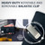 Turtleback Belt Clip for Samsung Z Fold8 -Large- Fits with Defender Bulky Style Cases, Black Nylon Horizontal Belt Holder HD Magnetic Closure Rotating Belt Clip