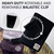 Samsung Z Fold8 -Large- Fits with Defender Bulky Style Cases, Black Nylon Horizontal Belt Holder HD Magnetic Closure Rotating Belt Clip