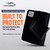Turtleback iPhone Ultra Foldable - Small - Fits Slim Style Cases, Premium Black Leather Horizontal Phone Holder, Magnetic Closure, HD Rotating Belt Clip