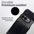 Turtleback iPhone Ultra Foldable - Small - Fits Slim Style Cases, Premium Black Leather Vertical Belt Loop Holster, Magnetic Closure, Leather-Wrapped Belt Clip