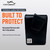 Turtleback iPhone Ultra Foldable - Small - Fits with Slim Style Cases, Premium Black Leather Vertical Belt Clip, Magnetic Closure, HD Rotating Belt Holder