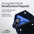 Turtleback iPhone Ultra Foldable - Large - Fits Defender Bulky Style Cases, Premium Black Leather Horizontal Phone Holder Magnetic Closure HD Rotating Belt Clip