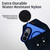 Turtleback iPhone Ultra Foldable - Large - Fits Defender Bulky Style Cases, Premium Black Nylon Horizontal Phone Clip, Magnetic Closure HD Rotating Belt Holster