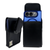 Turtleback iPhone Ultra Foldable - Large - Fits Defender Bulky Style Cases, Premium Black Leather Vertical Belt Clip, Magnetic Closure, HD Rotating Belt Holder