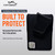 Turtleback iPhone Ultra Foldable - Large - Fits Defender Bulky Style Cases, Premium Black Nylon Vertical Phone Holder, Magnetic Closure, HD Rotating Belt Clip
