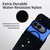 Turtleback iPhone Ultra Foldable - Large - Fits Defender Bulky Style Cases, Premium Black Nylon Vertical Phone Holder, Magnetic Closure, HD Rotating Belt Clip