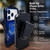 Balastec® iPhone 18 Pro  / 17 Pro Case with Belt Clip Holster, Turtleback Slim Blue MagSafe Case, Rugged Rotating Belt Clip