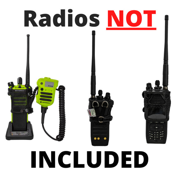 Motorola APX7000XE Duty Belt Two Way Radio Leather D Ring