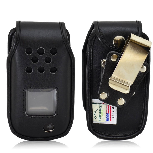 Suncase Custodia In Pelle Per TIPTEL Ergophone 6422 – Con Fermaglio E Passante Per Cintura