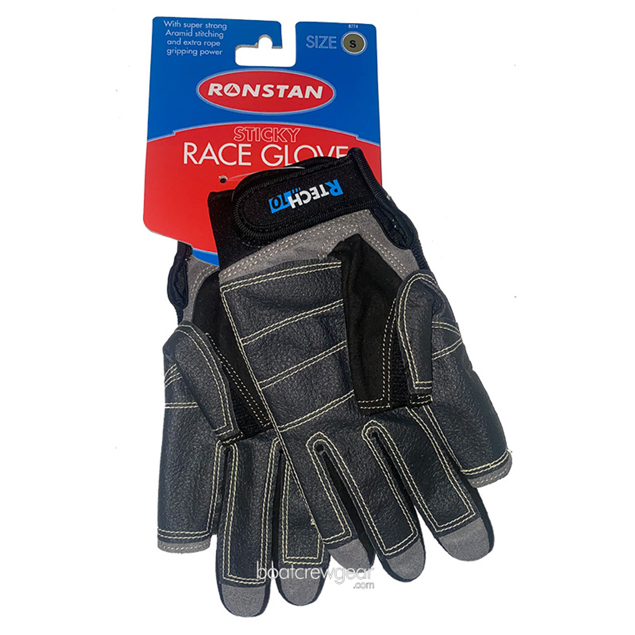 Ronstan Sticky Race Gloves, long fingers - Boat Crew Gear