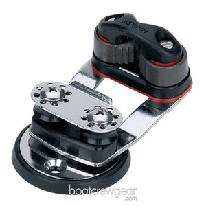 Harken Micro Cam Base — Swivel, 16 mm Sheaves - 462 Harken Micro Cam Base — Swivel, 16 mm Sheaves - 462