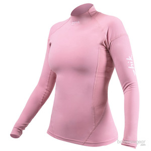 Zhik Eco Spandex Long Sleeve Rash Top, Womens - Pink Zhik Eco Spandex Long Sleeve Rash Top, Womens - Pink