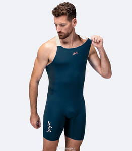 Athlete wearing Zhik X Unisuit during competitive rowing race