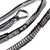 Wing board leash stainless carabiner