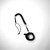 Vaikobi Fixed 1 Piece Calf Leash – close-up of leash cord and attachment Vaikobi Fixed 1 Piece Calf Leash – close-up of leash cord and attachment