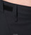 Close-up of contoured waistband with hook-and-loop adjusters