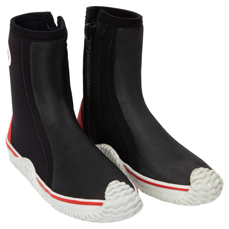 Burke Wetsuit Boot – top view displaying ankle height and closure Burke Wetsuit Boot – top view displaying ankle height and closure