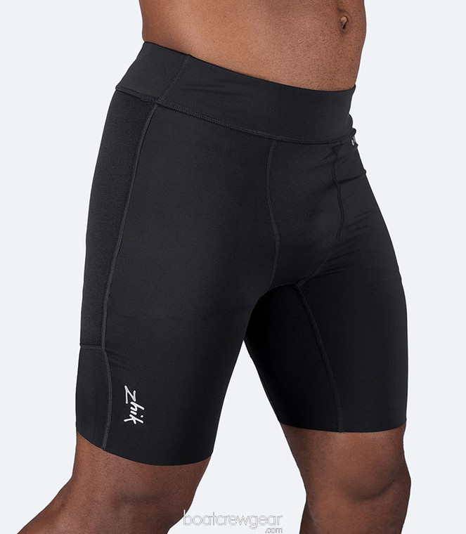 Zhik Men's Performance Padded Paddle Shorts – lightweight, quick-drying paddle shorts with seat padding for kayaking, SUP, and surf ski
