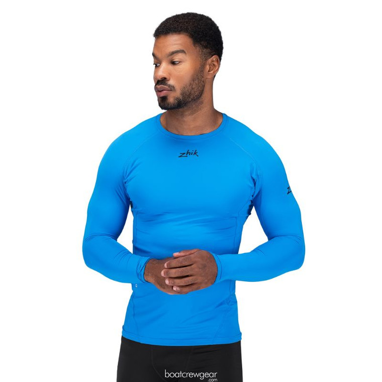 Zhik Mens Eco Spandex LT Long Sleeve Baselayer Top Zhik Mens Eco Spandex LT Long Sleeve Baselayer Top