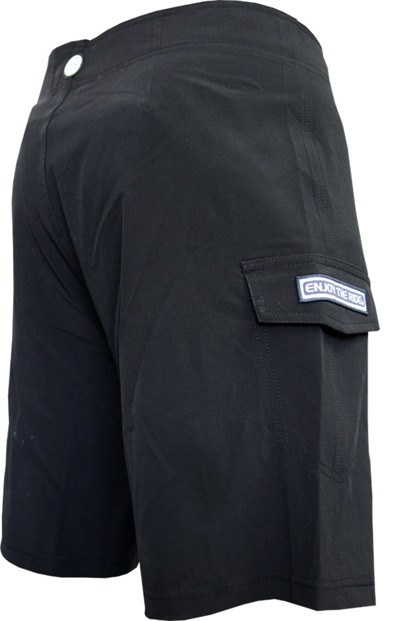 Hurley Phantom 20-Inch 4-Way Stretch Boardshorts - Quick Dry Swim Trunks Black Heather 34