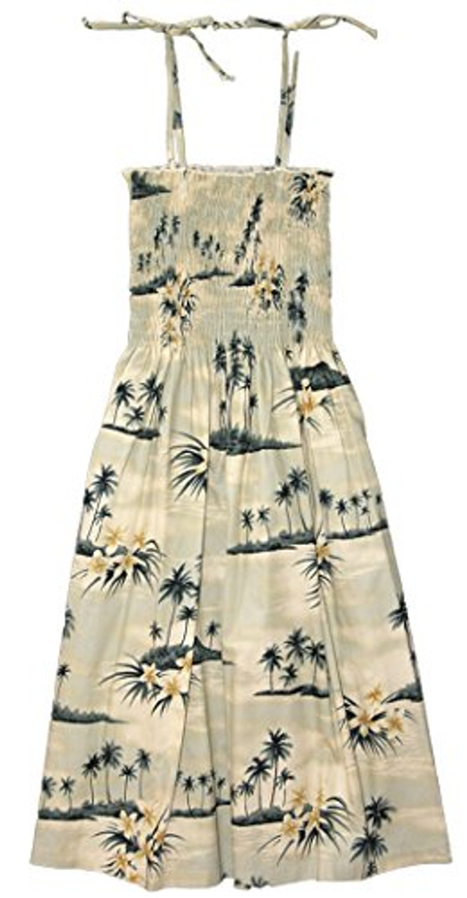 RJC Womens Paradise Island Surf Elastic Tube Top Sundress RJC Womens Paradise Island Surf Elastic Tube Top Sundress